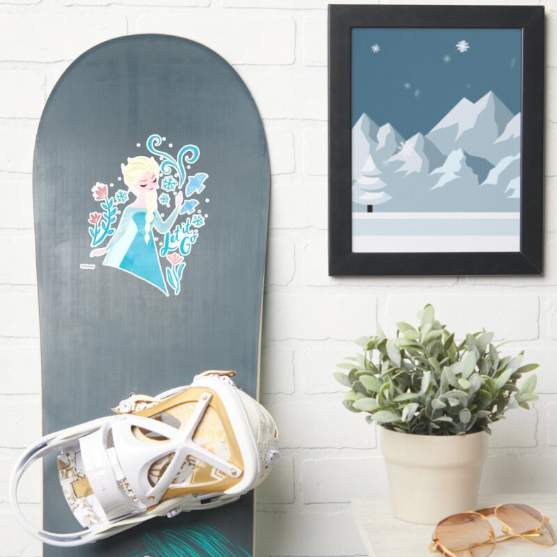 Frozen 2 Elsa Let It Go Watercolor Sticker
