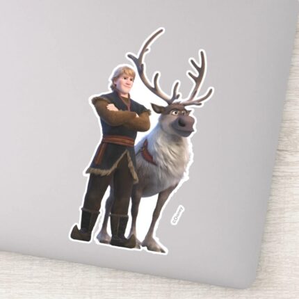 Frozen 2 Kristoff Sven Best Friends Sticker