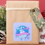 Frozen Theres No Mountains We Cant Climb Square Sticker