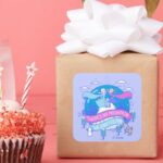 Frozen Theres No Mountains We Cant Climb Square Sticker