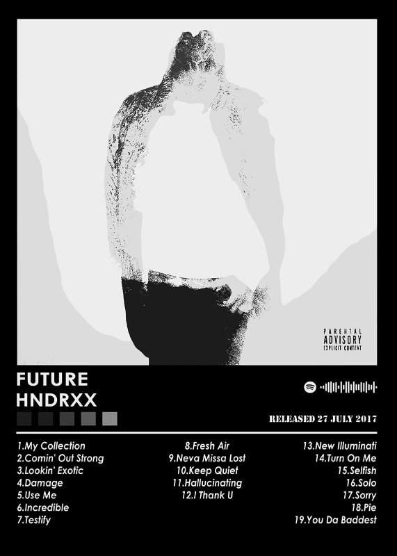 Future HNDRXX Music Poster