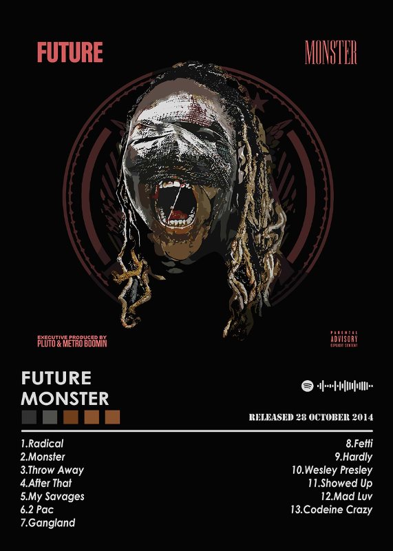 Future Monster Music Poster