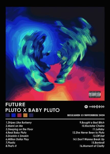 Future Pluto Baby Pluto Music Poster