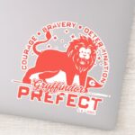GRYFFINDOR™ Prefect Badge Sticker
