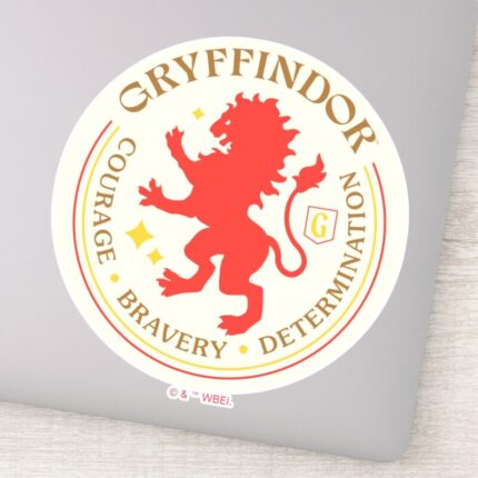GRYFFINDOR™ Red Lion House Pride Badge Sticker