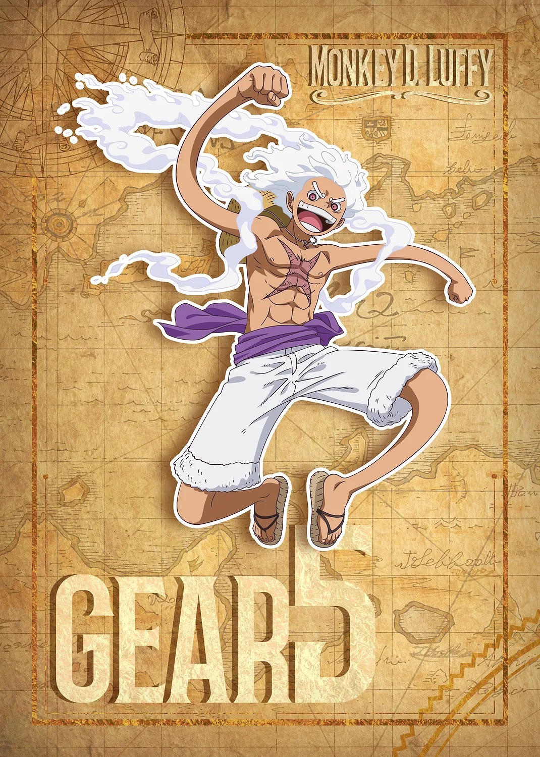 Gear 5 Luffy: Enjoy the journey!