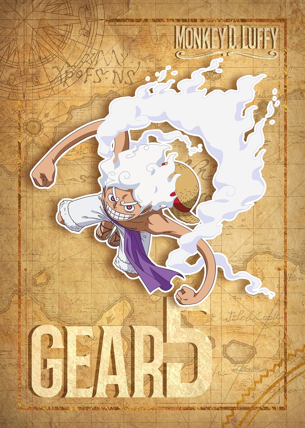 Gear 5 Luffy: Gather your strength!