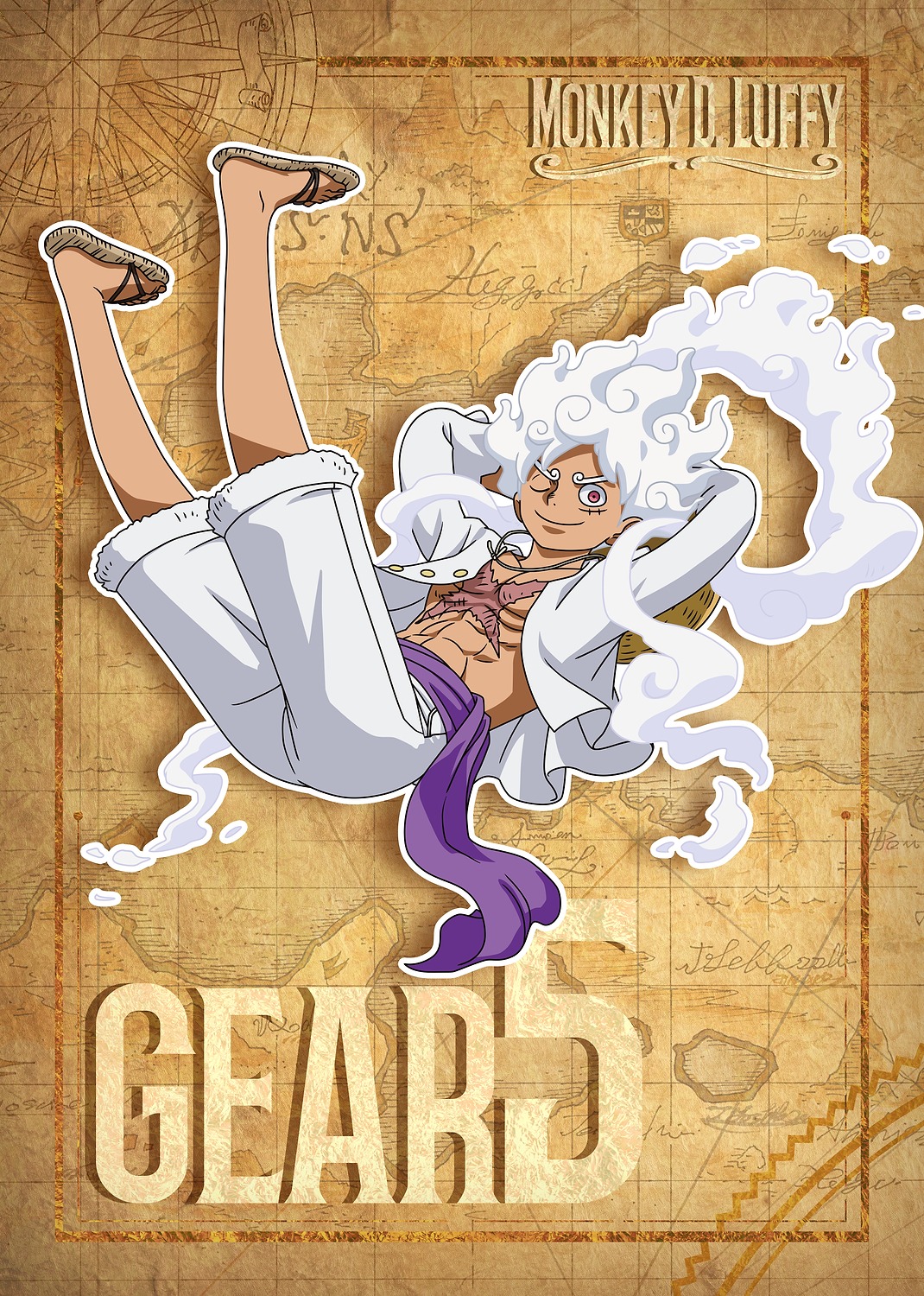 Gear 5 Luffy: Let's relax!