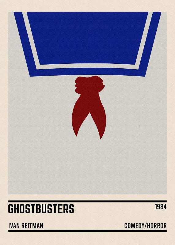 Ghostbusters Movie Minimal Poster