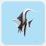 Gill 1 Square Sticker