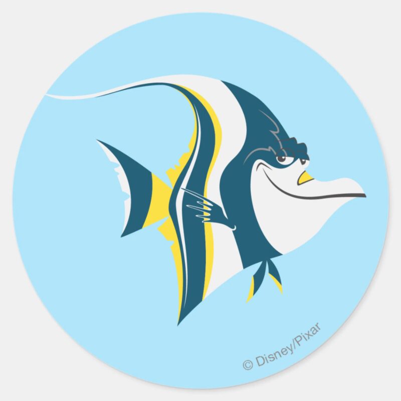 Gill 2 Classic Round Sticker