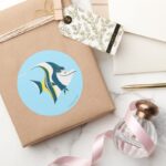 Gill 2 Classic Round Sticker