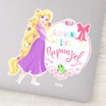 Glowing Like Rapunzel Sticker