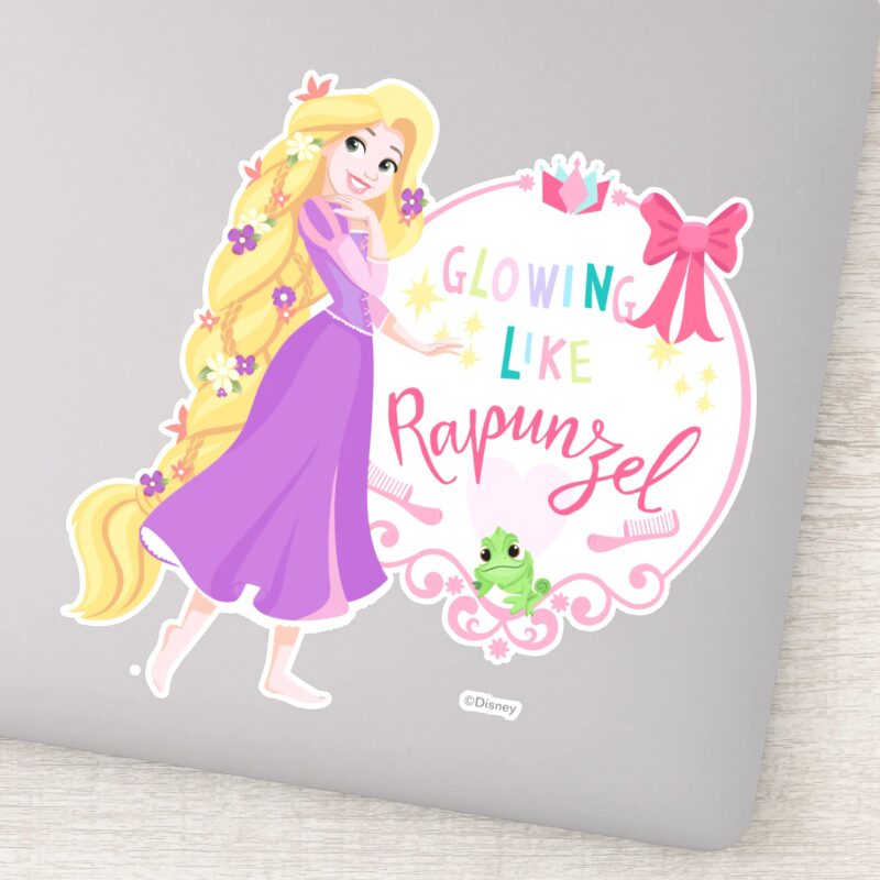 Glowing Like Rapunzel Sticker Glowing Like Rapunzel Sticker