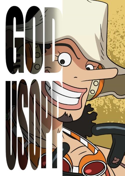 God Usopp One Piece Poster