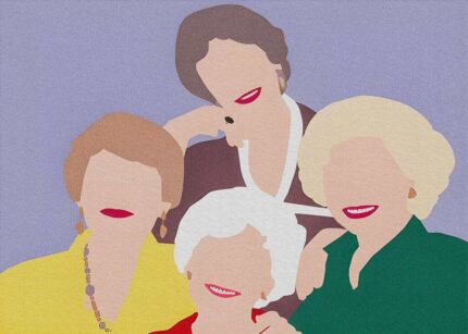 Golden Girls Minimalist Poster