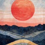 Golden Nightfall Poster