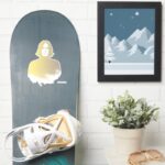 Golden Snape Graphic Sticker