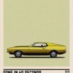 Gone In 60 Seconds Car Poster