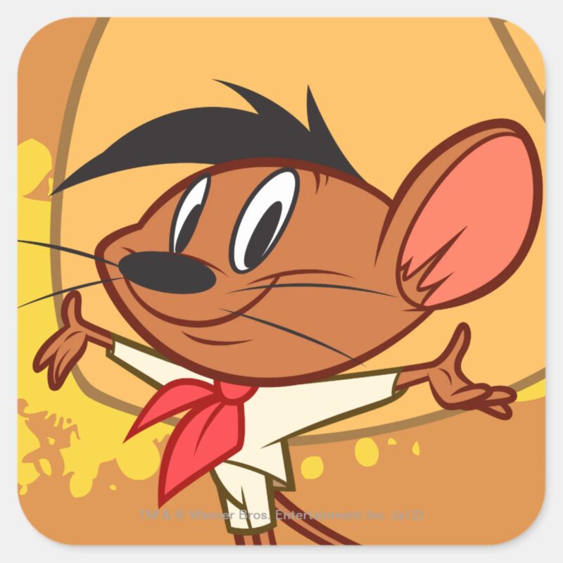 Gonzales Arms Out Square Sticker Gonzales Arms Out Square Sticker