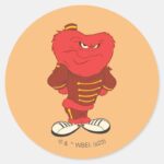 Gossamer Bellhop Classic Round Sticker