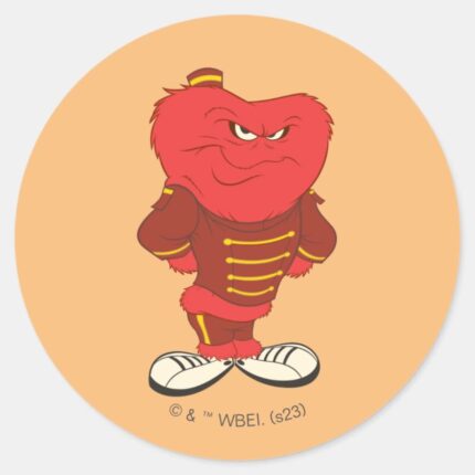 Gossamer Bellhop Classic Round Sticker