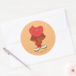Gossamer Bellhop Classic Round Sticker