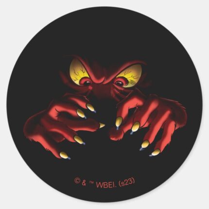 Gossamer Reaching Out Of The Shadows Classic Round Sticker