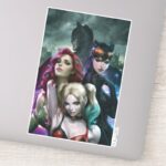 Gotham City Sirens 1000 Comic Cover Variant Sticker