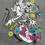 Graffiti Sonic Poster
