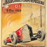 Grand Prix Bourgogne Dijon 9 Mai Poster