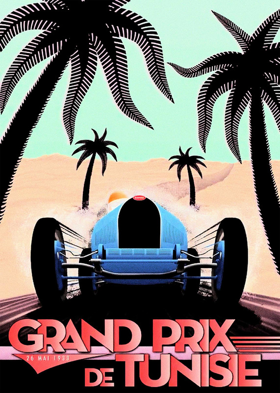 Grand Prix De Tunisie 26 Mai Poster
