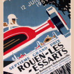 Grand Prix Rouen Les Essarts 12 Juillet Poster