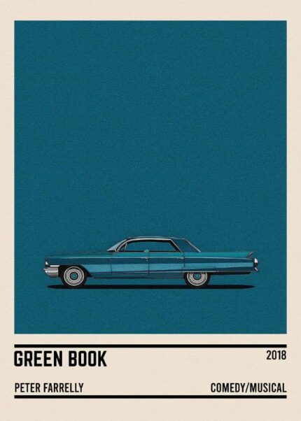 Green Book Car Movie Poster