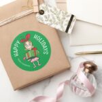 Grinch Cindy Lou Who Christmas Gift Tag