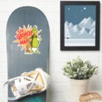 Grinch Grinch Max Starburst Sticker