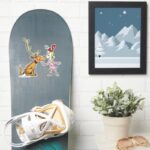 Grinch Max Cindy Lou Who Sticker