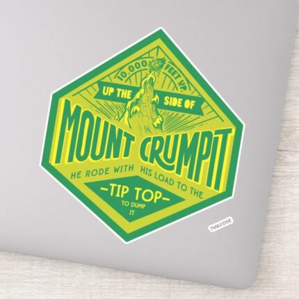 Grinch Mount Crumpit Sticker