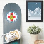 Grinch Mt. Crumpit Snow Patrol Sticker