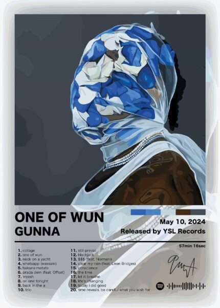 Gunna One Of Wun Music Poster