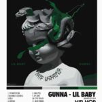 Gunna And Lil Baby Drip Harder Music Poster