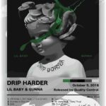 Gunna And Lil Baby Drip Harder Music Poster