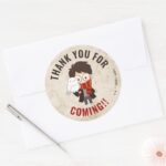 HARRY POTTER™ Character Magical Arch Birthday Classic Round Sticker