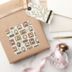 HARRY POTTER™ Chibi Picture Frame Pattern Square Sticker
