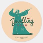 HARRY POTTER™ Dueling Club Graphic Classic Round Sticker