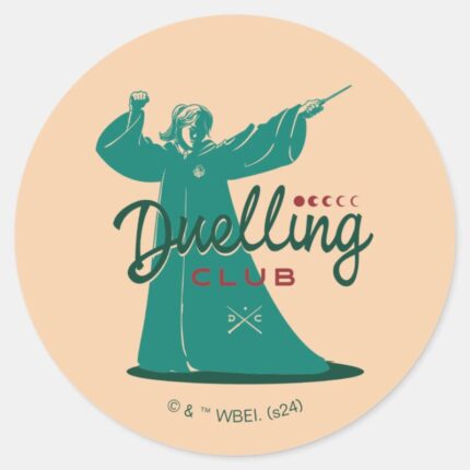 HARRY POTTER™ Dueling Club Graphic Classic Round Sticker