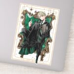 HARRY POTTER™ Anime Draco Malfoy Seated Sticker