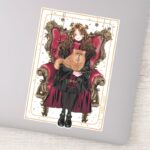 HARRY POTTER™ Anime Hermione Granger Seated Sticker