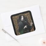 HARRY POTTER™ Anime Snape Frame Graphic Square Sticker