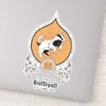 HARRY POTTER™ Delicate Sketch HUFFLEPUFF™ Crest Sticker